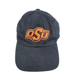 Oklahoma State University OSU Black Adjustable Baseball Cap By Top Of The World